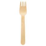 Gabel 160 mm, Holz gewachst Natural gewachst 160 | Packung (100 Stück)