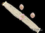 Pearl Choker Necklace Set