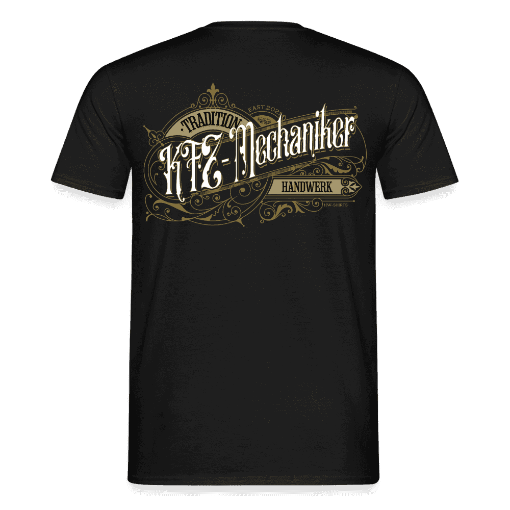 Unisex T-Shirt "KFZ-Mechaniker"-Nostalgie