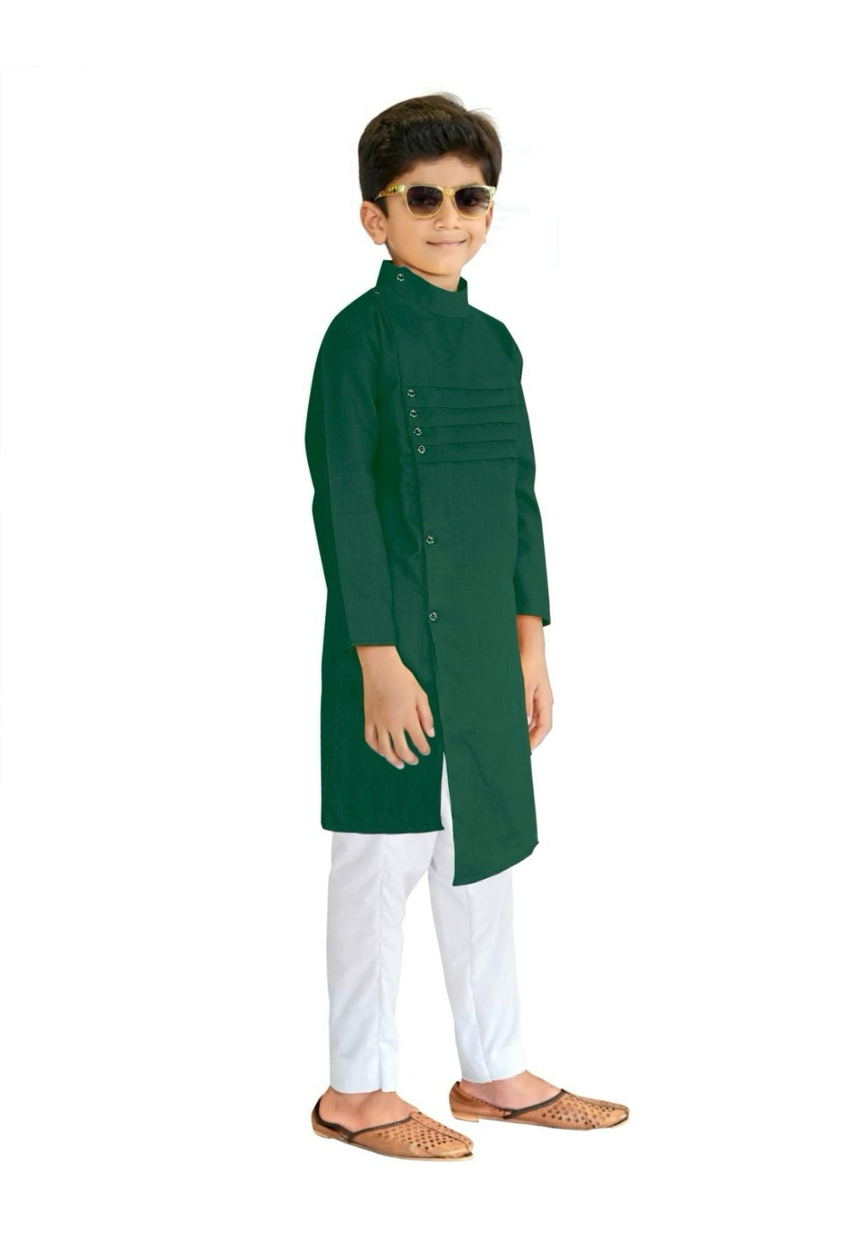Boys Traditional kurta payjama 🧥Crosskurta🧥 green