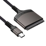 SATA Kabel 15 cm 22Pin Buchse zu USB 3.1 Typ C Stecker Adapter für Festplatte | System-S