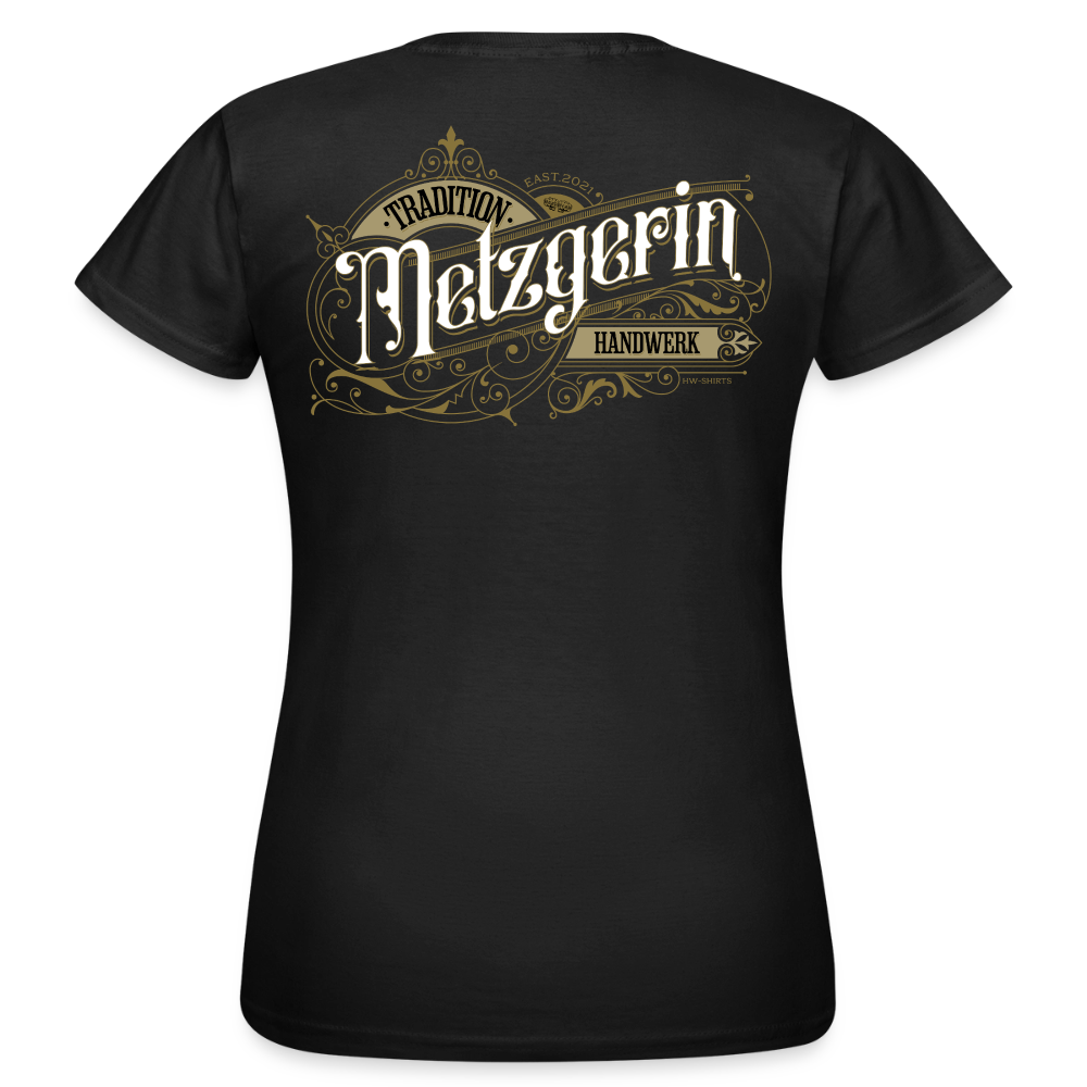 Frauen T-Shirt "Metzgerin"-Nostalgie