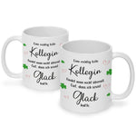 Bedruckte Tasse mit Spruch Tolle Kollegin