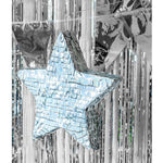 Türvorhang "Metallic" 200 x 100 cm | Silber