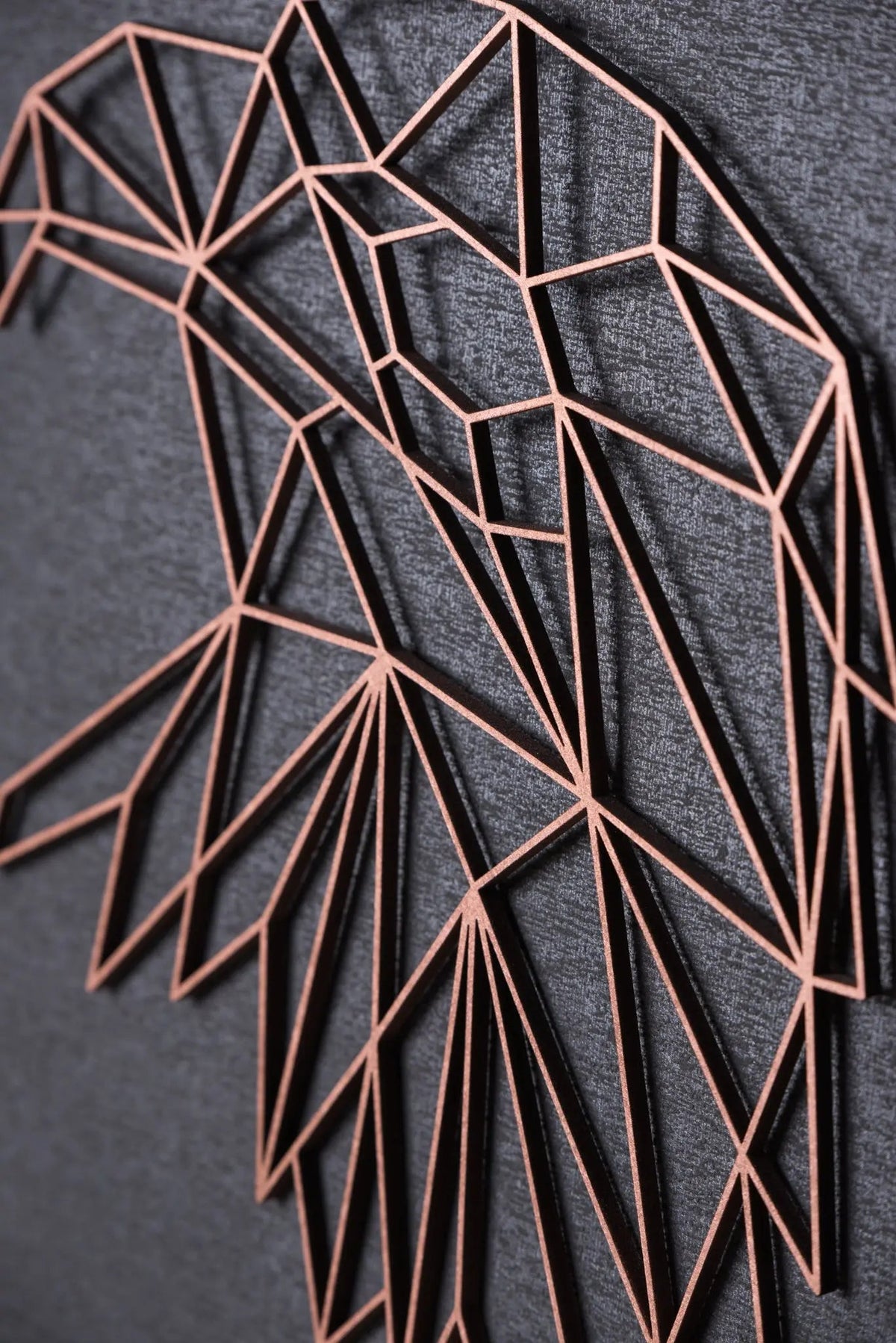 Origami Adlerkopf aus Holz -