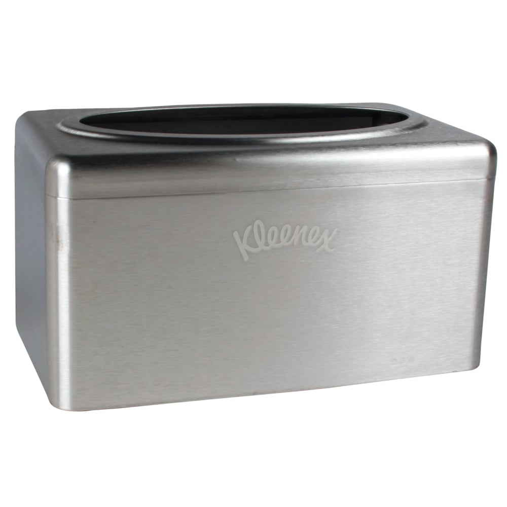 Kleenex® Handtuchspender aus Edelstahl - Zupfbox / verchromt /Klein - 2 Dispenser Boxes | Karton (2 Boxen)