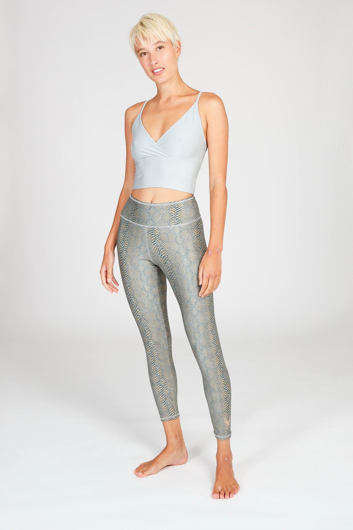 Lux Crop Top stone