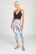 Lux Leggings - Black White Wild