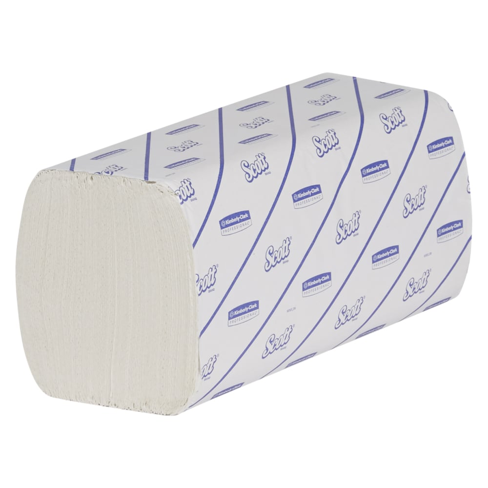 Scott® EXCELLENT Handtücher - Interfold / Weiß /Klein - 20 Clips x 190 Sheets | Karton (20 Päckchen)