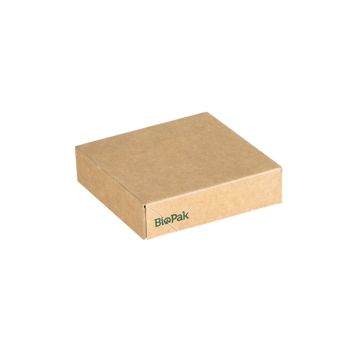 Viking Cube Mini Deckel Karton Braun Karton/PLA 75x75x20 | Packung (300 Stück)
