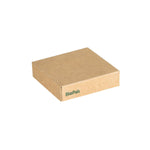 Viking Cube Mini Deckel Karton Braun Karton/PLA 75x75x20 | Packung (300 Stück)