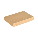 Viking Brick Deckel Karton Braun Karton/PLA 200x140x30 | Packung (300 Stück)
