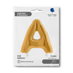 Riesenbuchstabe Folienballon 40"/102cm | Gold #A
