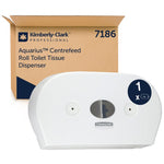 Aquarius™ Toilet Tissue Spender - Zentralentnahme / Weiß /Jumbo -