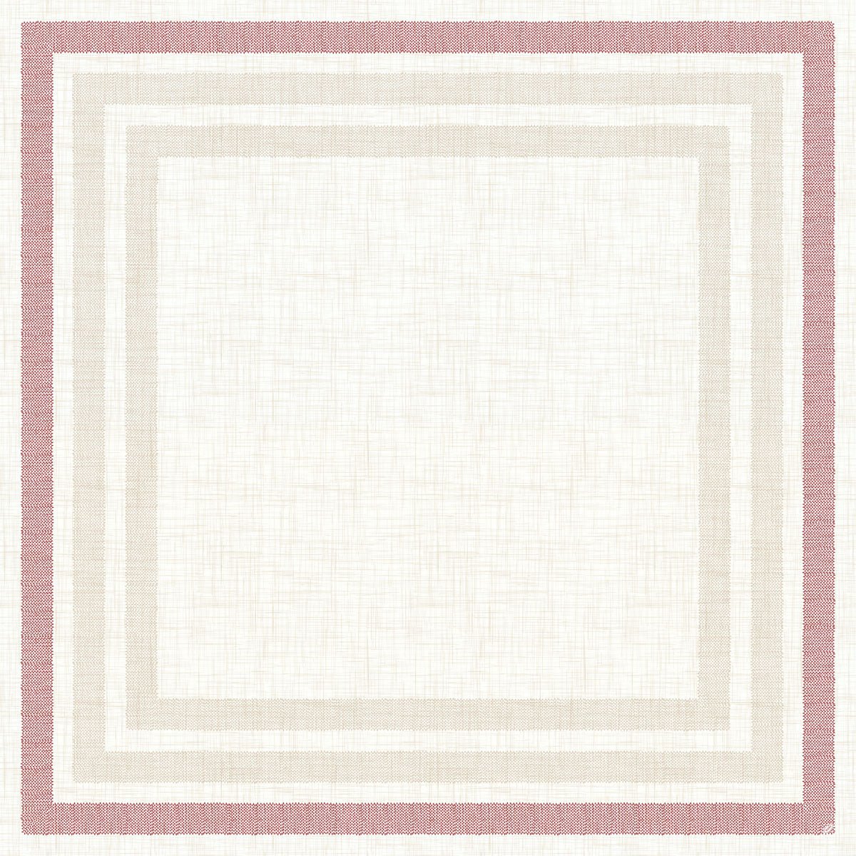 Dunicel Mitteldecke 84x84 cm Rigato bordeaux - Hochwertige Tischdeko | Packung (100 Stück)