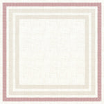 Dunicel Mitteldecke 84x84 cm Rigato bordeaux - Hochwertige Tischdeko | Packung (100 Stück)
