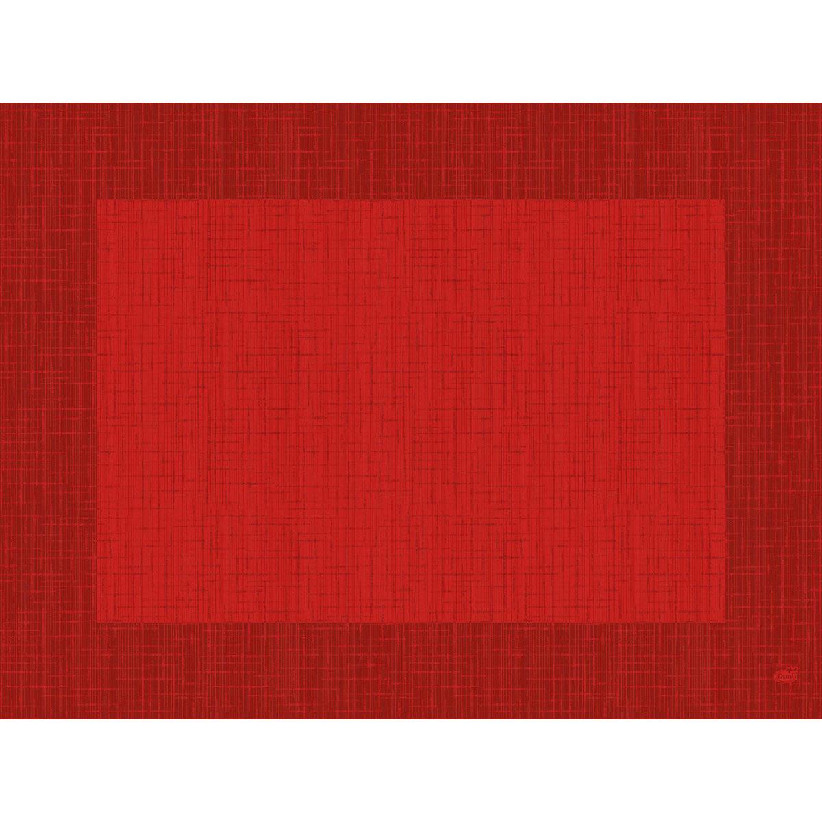Bio-Dunicel-Sets 30x40 Linnea rot - Hochwertige Tischsets | Packung (100 Stück)