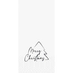 Servietten 33x33 cm 2-lagig Merry Xmas Tree | Packung (300 Stück)