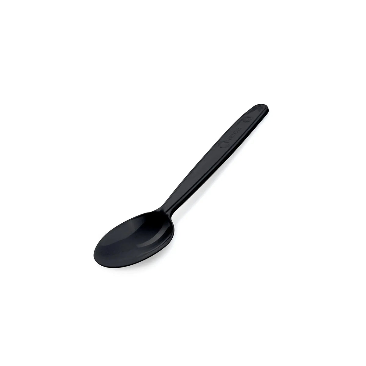 Kaffeelöffel (PP) wiederverwendbar schwarz 13cm