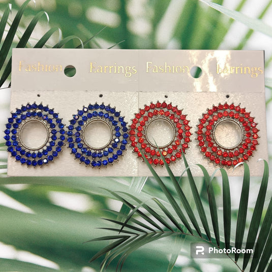 AD Stone Earrings