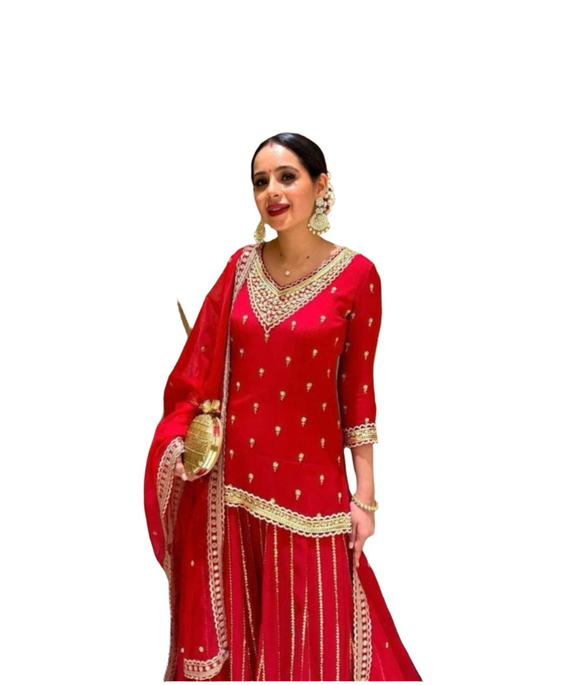 Sharara Suit Heavy Georgette