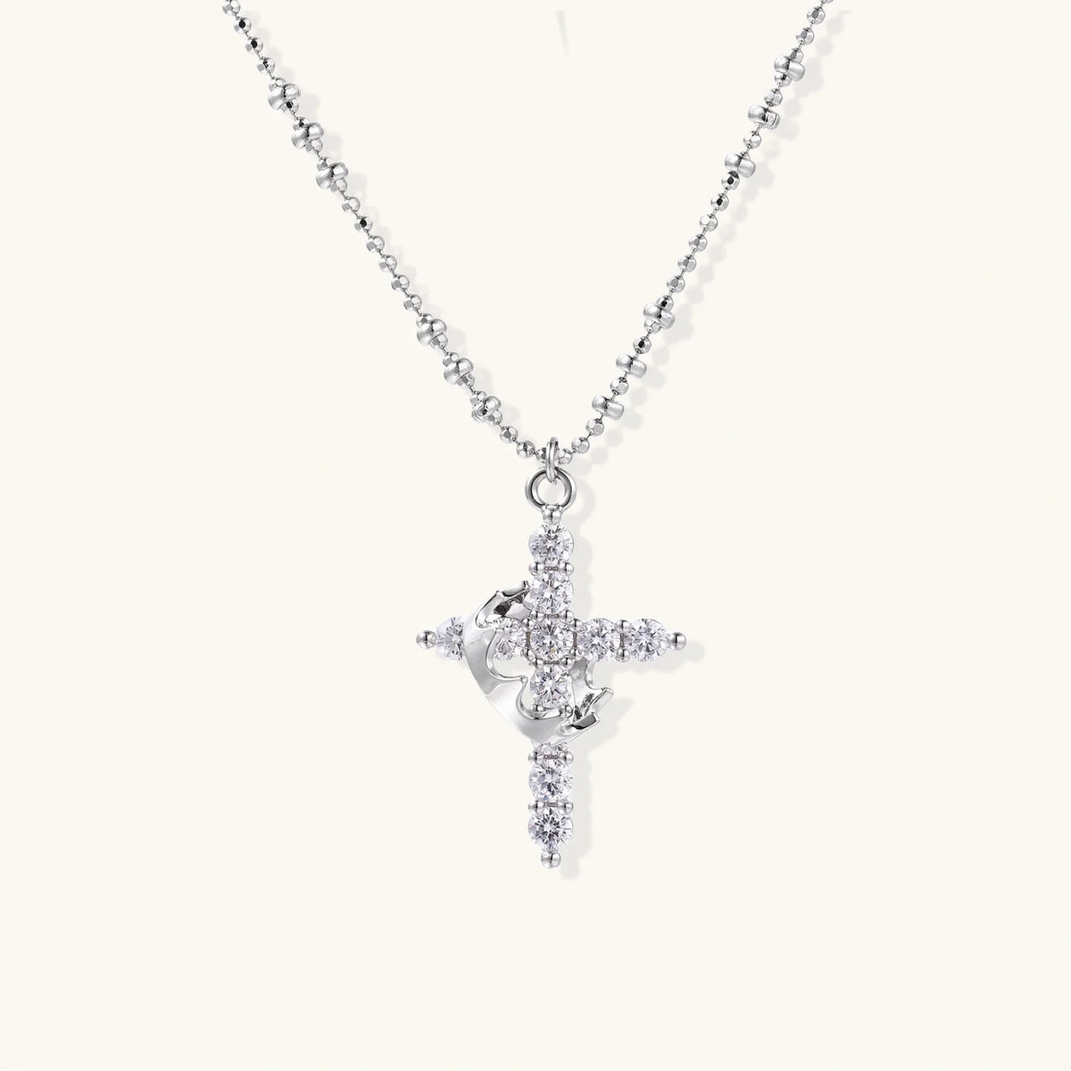 Göttliche Gnade Kreuz-Halskette