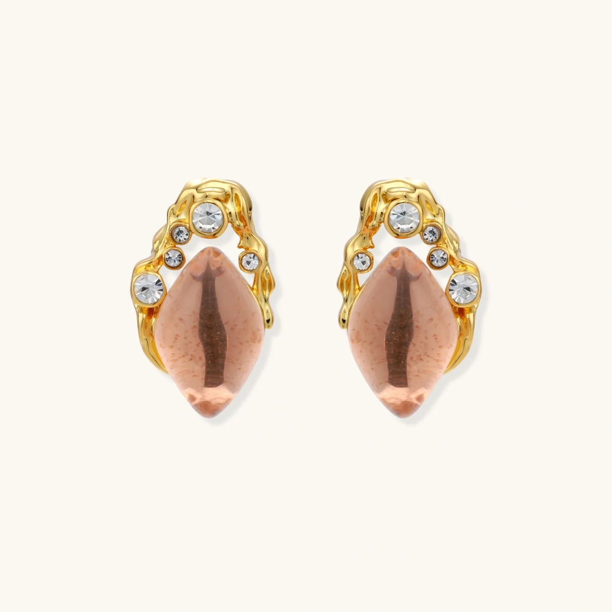 Coral Dreams Barock-Ohrstecker