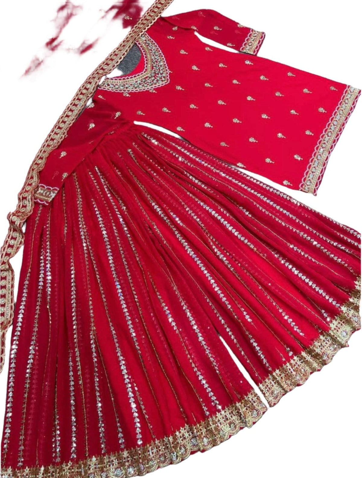 Sharara Suit Heavy Georgette