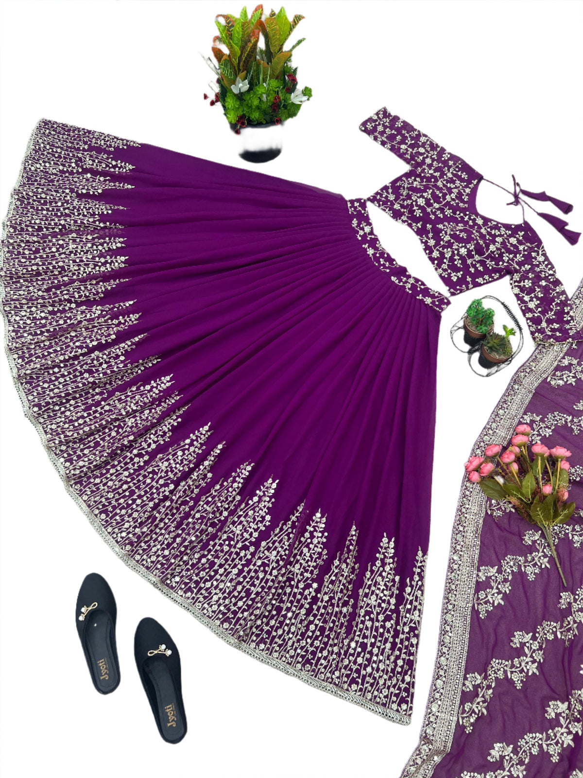 Lehenga Choli With Full Heavy Embroidery In Germany