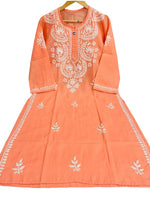 Chikankari Embroidered Cotton Kurta