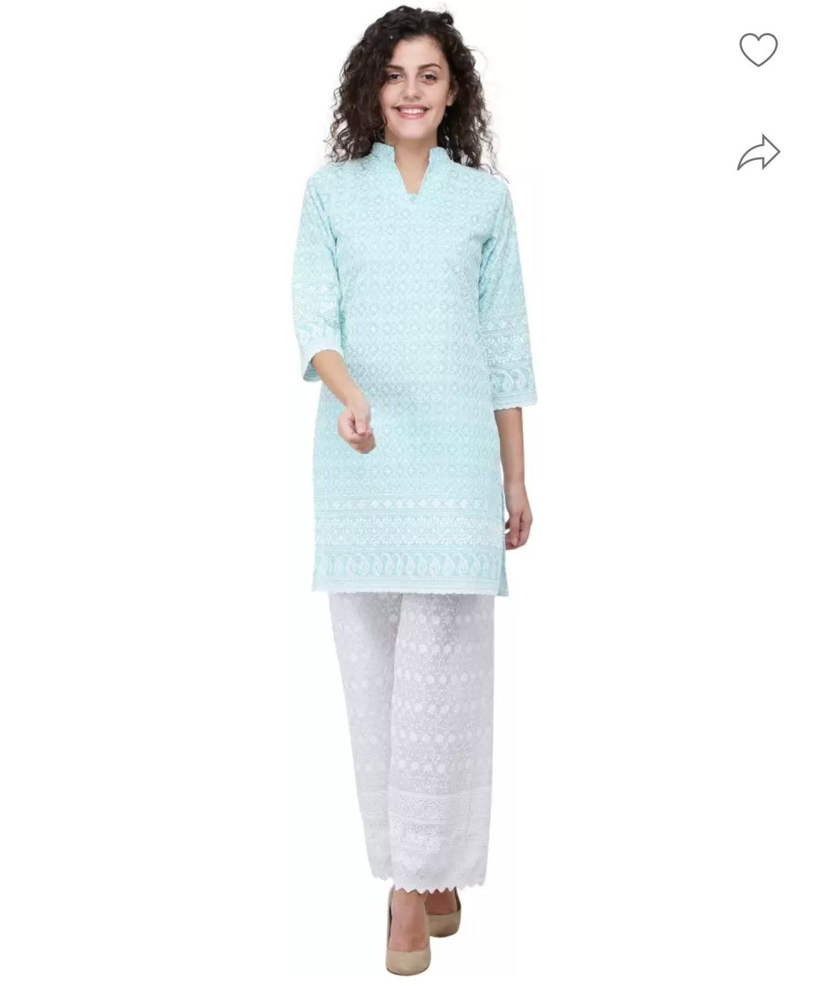 Chikan Embroidery Kurti In Germany