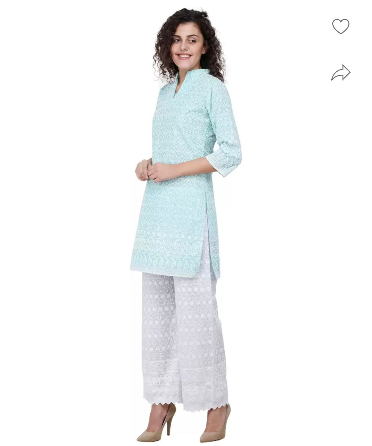 Chikan Embroidery Kurti In Germany
