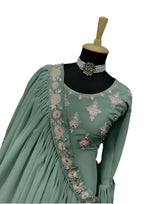 Indo western gown