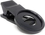 UV Filter 37 mm Gewinde mit Clip in Schwarz für Smartphone | System-S