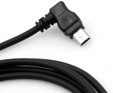 Mini USB rechts gewinkelt auf USB Typ A Kabel 100cm | System-S