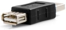 USB Typ A Stecker auf USB Typ A Buchse Adapterkabel Adapterstecker Adapter | System-S