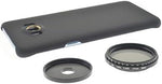 ND Filter 37 mm Neutraldichtefilter Graufilter einstellbar Hülle für Galaxy S8+ | System-S