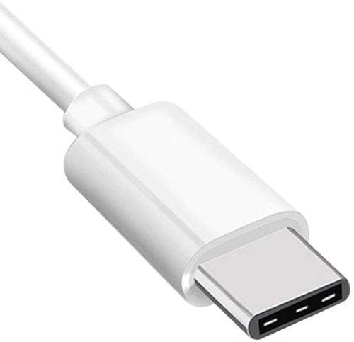 USB 3.1 Kabel 1 m Typ C Stecker zu 2.0 Typ A Stecker in Weiß | System-S