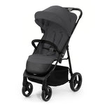 Kinderkraft TRIG 3 Kinderwagen, Kinderbuggy, Liegewagen, Sportwagen, Buggy, Zusammenklappen, Breite und tiefe Sitz, mit Liegeposition, 4 Rad Dämpfung, Große Dach, 5-Punkt-Gurt, bis zu 25 kg, Beige
