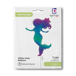 Shape Folienballon "Meerjungfrau Glitter" | 132cm