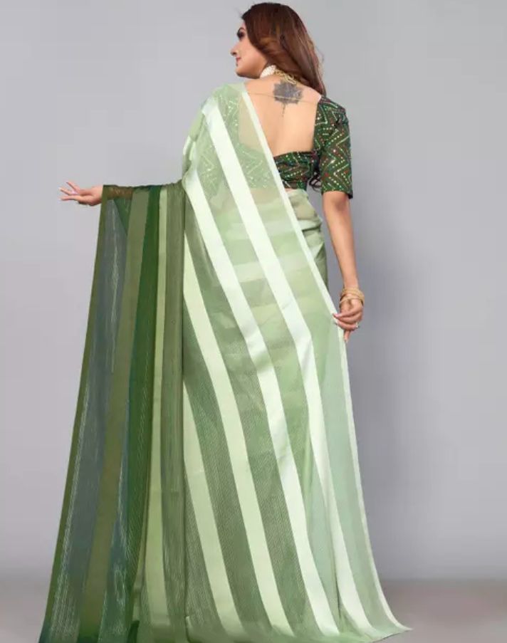 Saree With Stitched Blouse In Germany