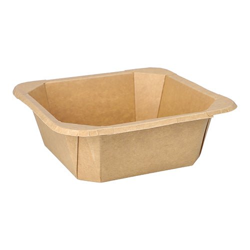 Starpak 25 Lunchboxen, Pappe eckig