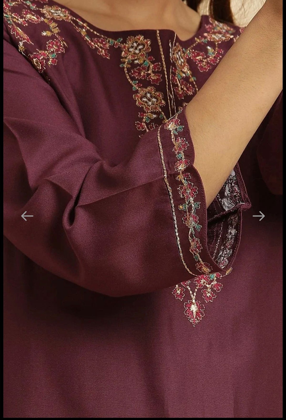Indian Embroidered Kurta In Germany