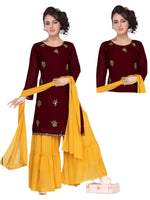 Handwork Sharara Suit Set In Germany