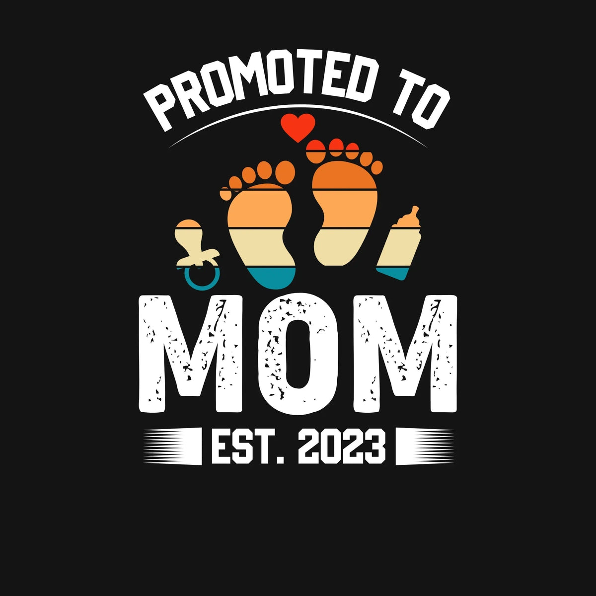 MOM T-Shirt PROMOTED personalisiert