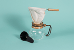 Hario Ersatz-Stoff-Filter für Woodneck Drip Pot – 3 Stück