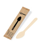 Kaffeelöffel (aus Holz FSC 100%) 11cm einzeln verpackt