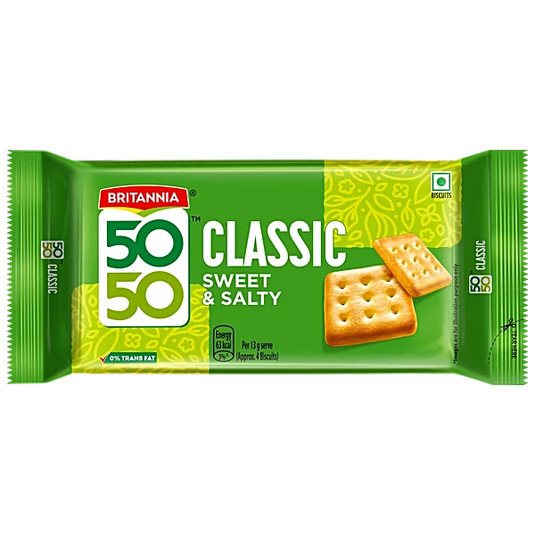 Britannia 50-50 sweet & salty biscuits 62g