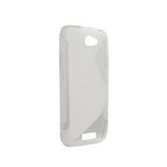 Transparente Silikonhülle Case Cover Skin für HTC One S