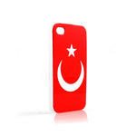 Hülle Case Cover Türkei Flagge für Apple iPhone 4 4S | System-S